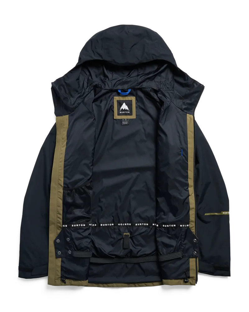 Geaca Snowboard BURTON - Men's - Reserve 2L - True Black/Dried Moss