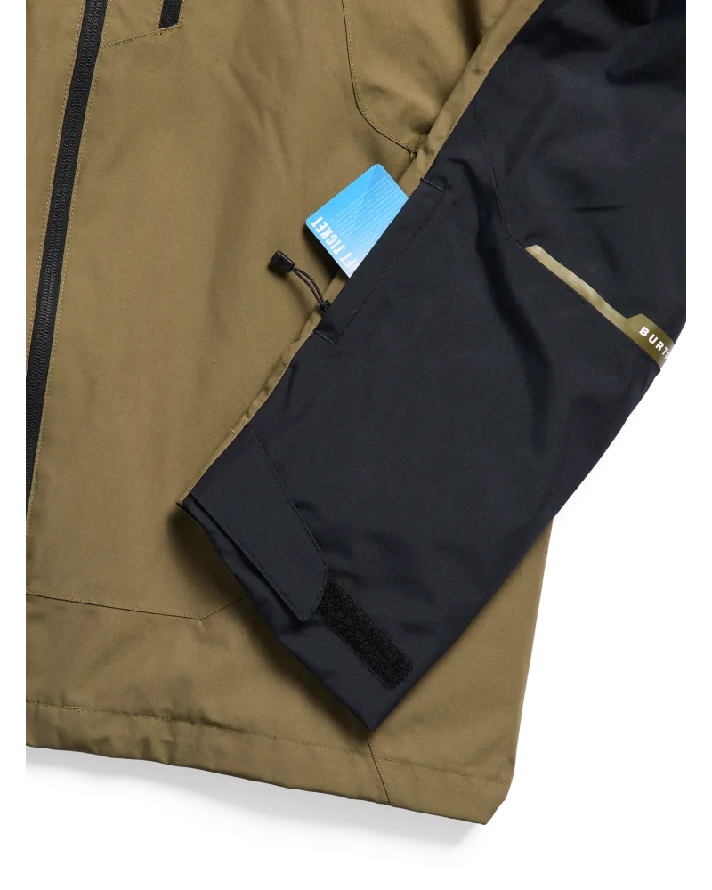 Geaca Snowboard BURTON - Men's - Reserve 2L Insulated - True Black/Dried Moss
