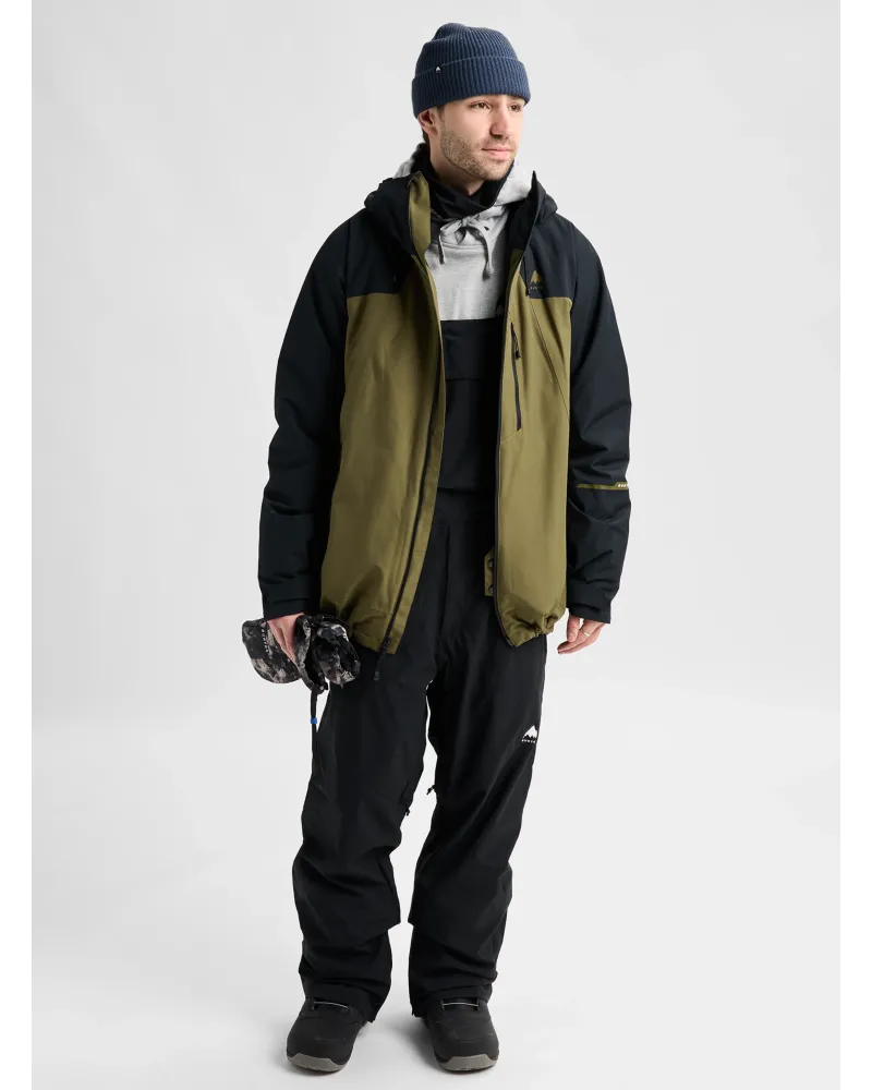 Geaca Snowboard BURTON - Men's - Reserve 2L Insulated - True Black/Dried Moss