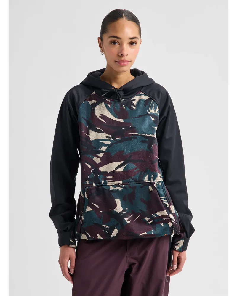 Hanorac BURTON - Crown Weatherproof Riding Pullover 10k/10k - Seersucker Camo / True Black