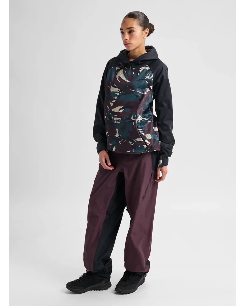 Hanorac BURTON - Crown Weatherproof Riding Pullover 10k/10k - Seersucker Camo / True Black