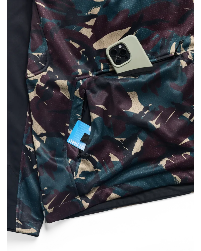 Hanorac BURTON - Crown Weatherproof Riding Pullover 10k/10k - Seersucker Camo / True Black