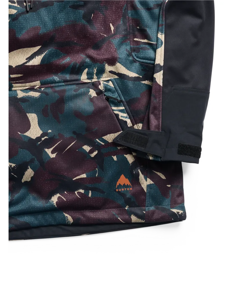 Hanorac BURTON - Crown Weatherproof Riding Pullover 10k/10k - Seersucker Camo / True Black