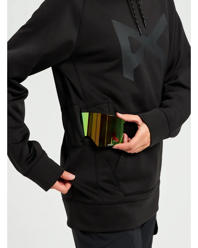 Hanorac Ski Snowboard ANON - MFI Pullover Hoodie Black
