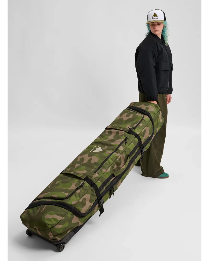 Husa Snowboard BURTON - Wheelie Flight Attendant - Keel Camo 166
