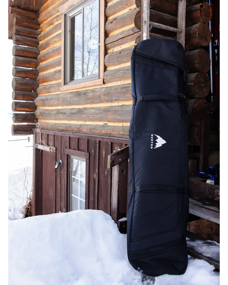 Husa Snowboard BURTON - Wheelie Flight Attendant - True Black 166