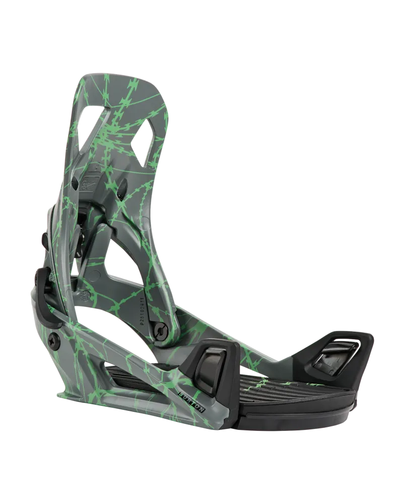 Legaturi Snowboard BURTON - STEP ON Men's - Gray/Green Voltage W27 - L