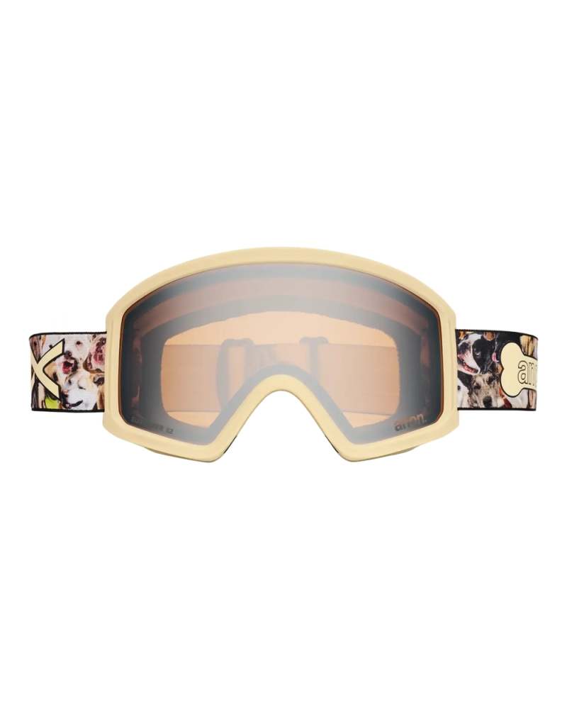 Ochelari Ski Snowboard Kids ANON - Tracker 2.0 Shop Dogs Silver Amber