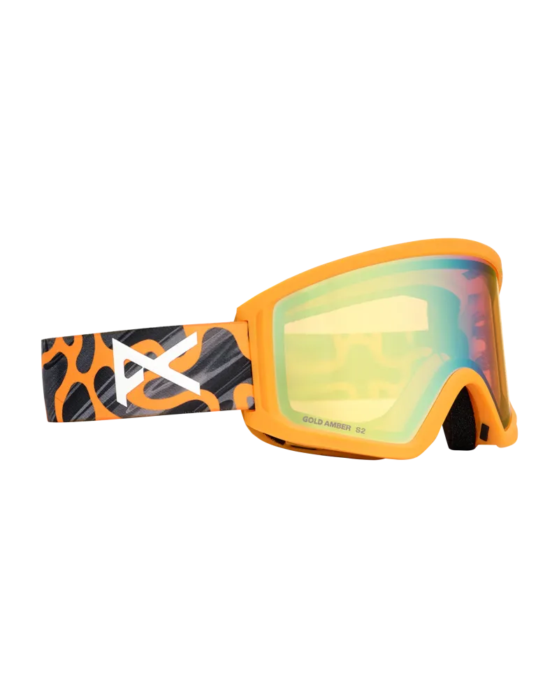 Ochelari Ski Snowboard Kids ANON - Tracker 2.0 Blobs Gold Amber