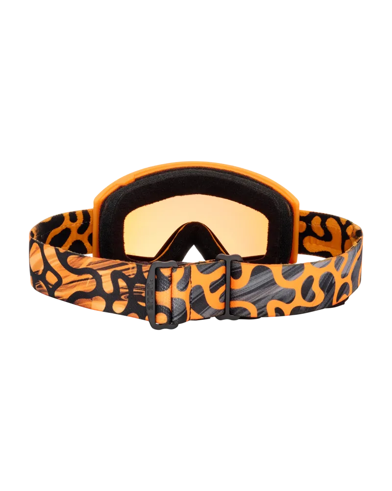 Ochelari Ski Snowboard Kids ANON - Tracker 2.0 Blobs Gold Amber
