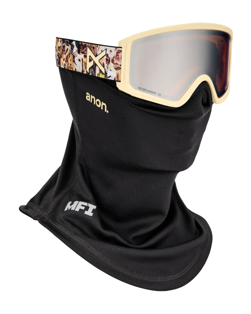 Ochelari Ski Snowboard Kids ANON - Tracker 2.0 Shop Dogs Silver Amber