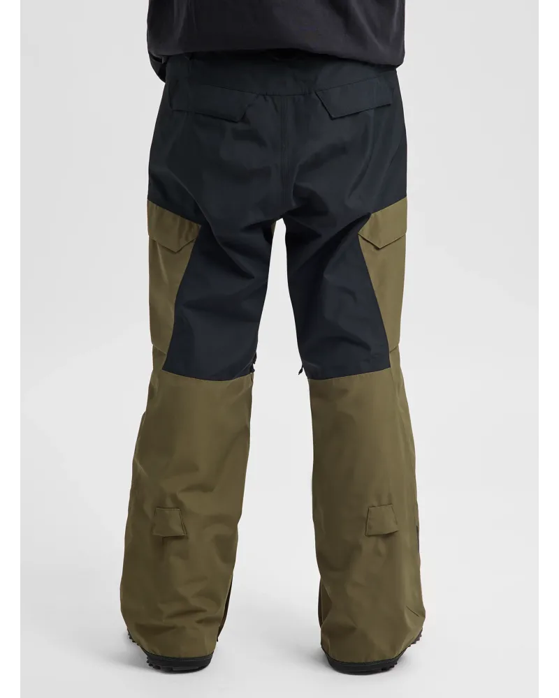 Pantaloni Snowboard BURTON - Men's Reserve 2L - True Black/Dried Moss