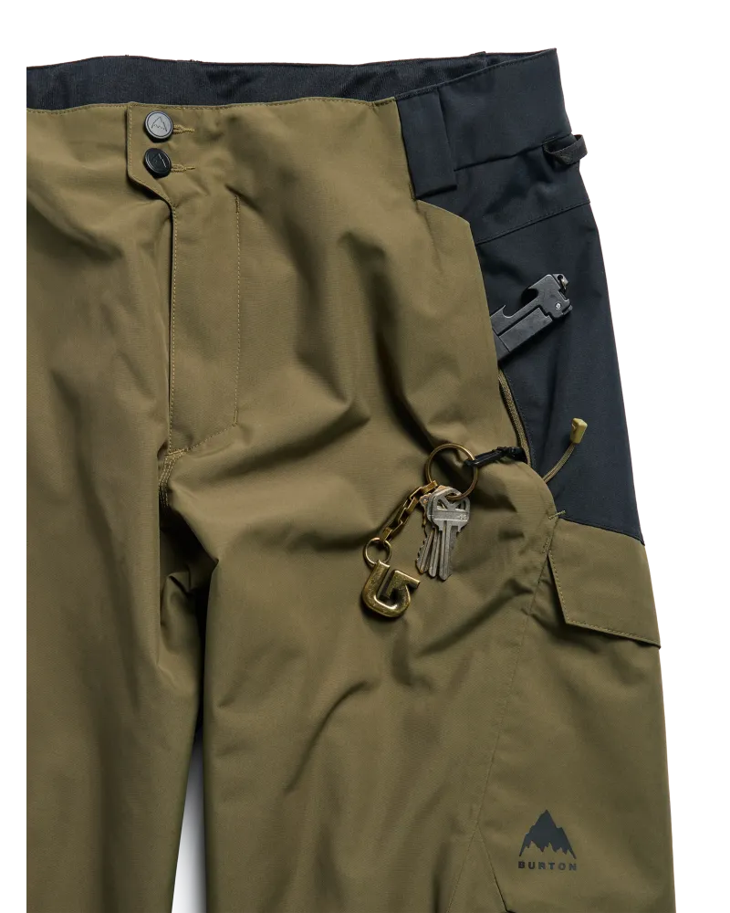 Pantaloni Snowboard BURTON - Men's Reserve 2L - True Black/Dried Moss