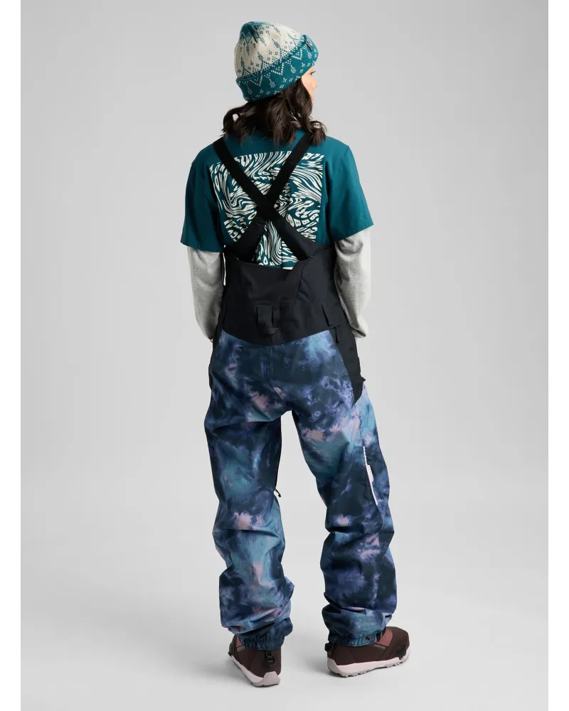 Salopeta Snowboard BURTON -Women's - Reserve 2L - True Black/Crystal Dye