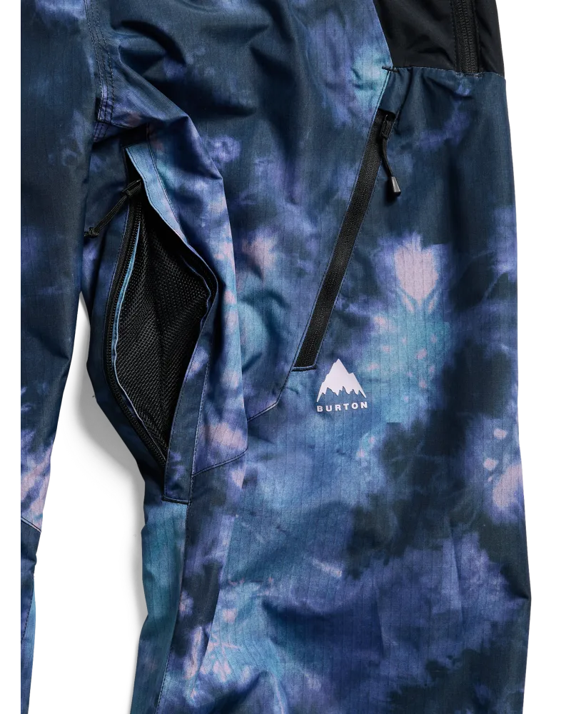 Salopeta Snowboard BURTON -Women's - Reserve 2L - True Black/Crystal Dye