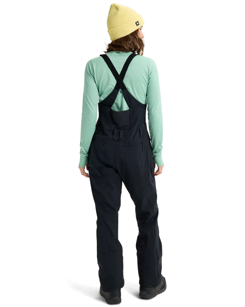 Salopeta Snowboard BURTON -Women's - Reserve 2L Stretch Slim Insulated - True Black