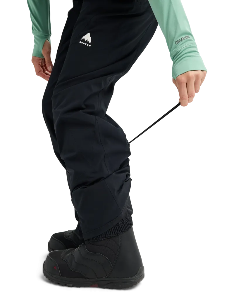 Salopeta Snowboard BURTON -Women's - Reserve 2L Stretch Slim Insulated - True Black