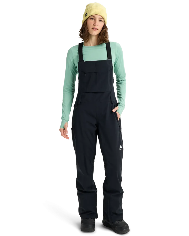 Salopeta Snowboard BURTON -Women's - Reserve 2L Stretch Slim Insulated - True Black
