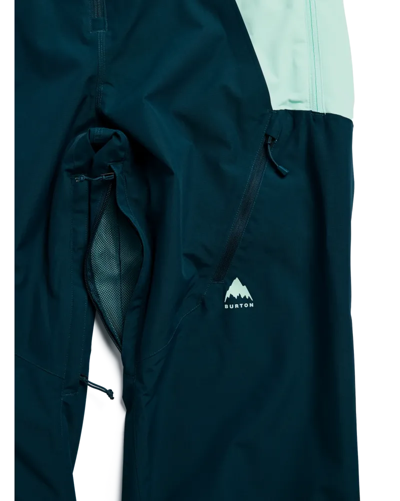 Salopeta Snowboard BURTON - Women's - Reserve 2L - Atlantic Teal/Spring Frost M