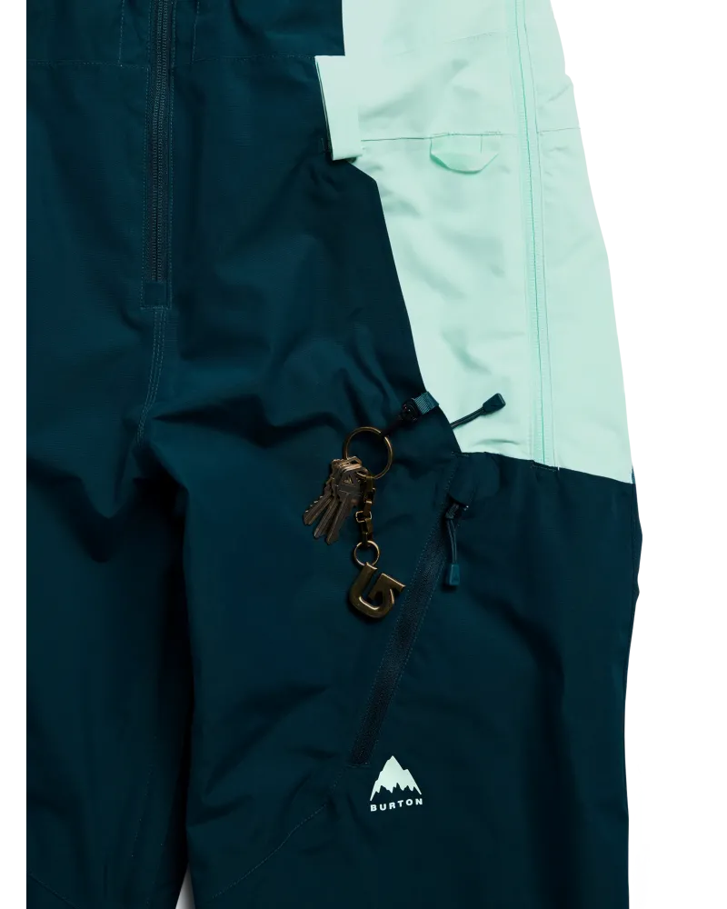 Salopeta Snowboard BURTON - Women's - Reserve 2L - Atlantic Teal/Spring Frost M