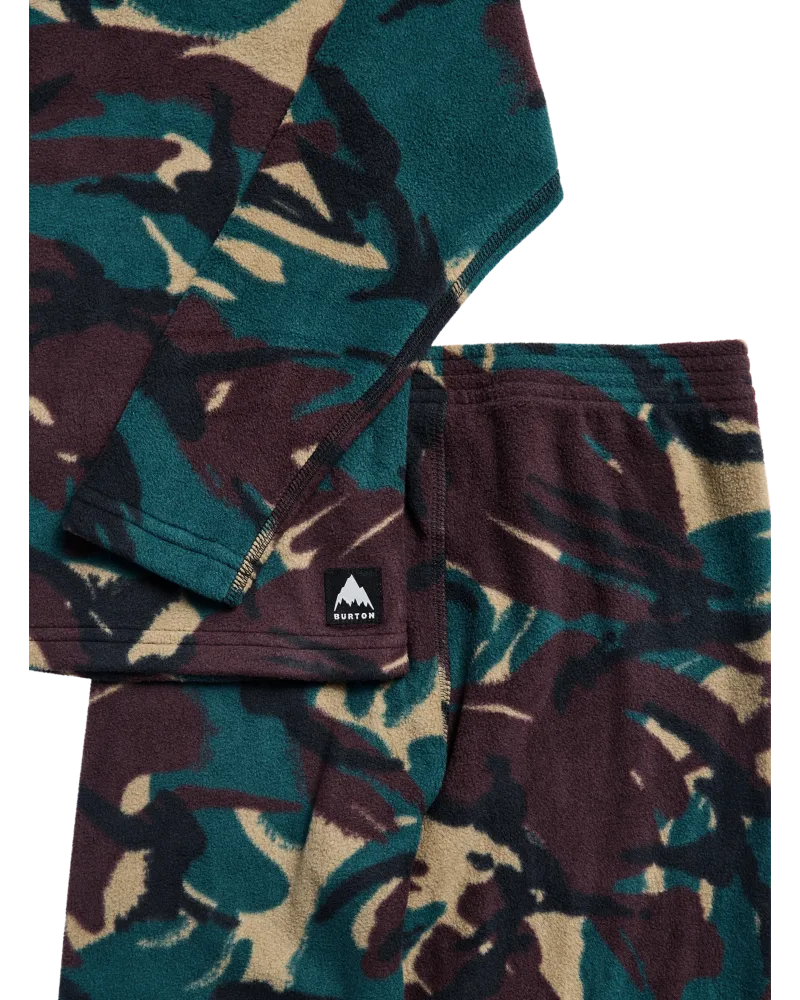 1st Layer BURTON - Toddlers' Fleece Base Layer Set CRUMPLE DYE [CLONE]