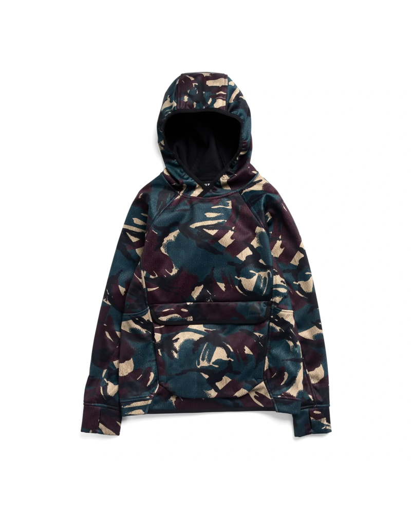 Hanorac BURTON - Kids' Crown Weatherproof Riding Pullover Hoodie  SEERSUCKER CAMO - M