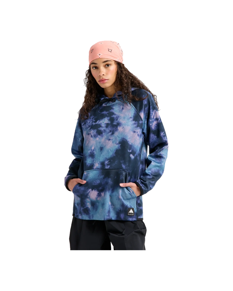 Hanorac BURTON - Women's - Crown Weatherproof Pullover Fleece - Crystal Dye