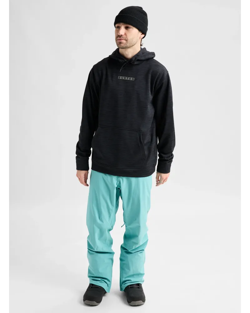 Hanorac BURTON - Men's - Oak Pullover Hoodie - True Black Heather