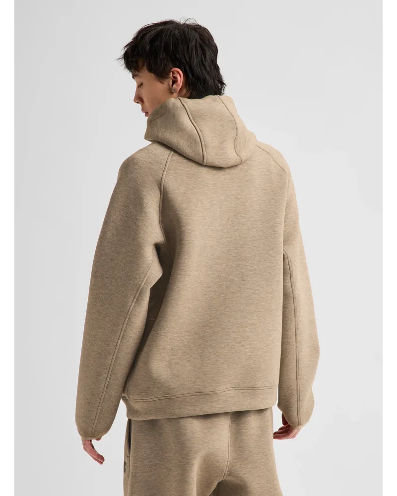 Hanorac BURTON - Men's - Space Cloud Pullover Hoodie - Summit Taupe Heather
