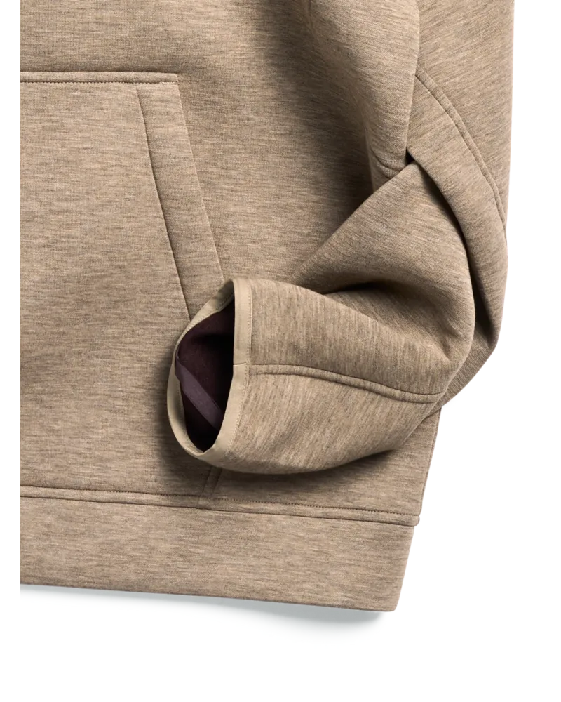 Hanorac BURTON - Men's - Space Cloud Pullover Hoodie - Summit Taupe Heather