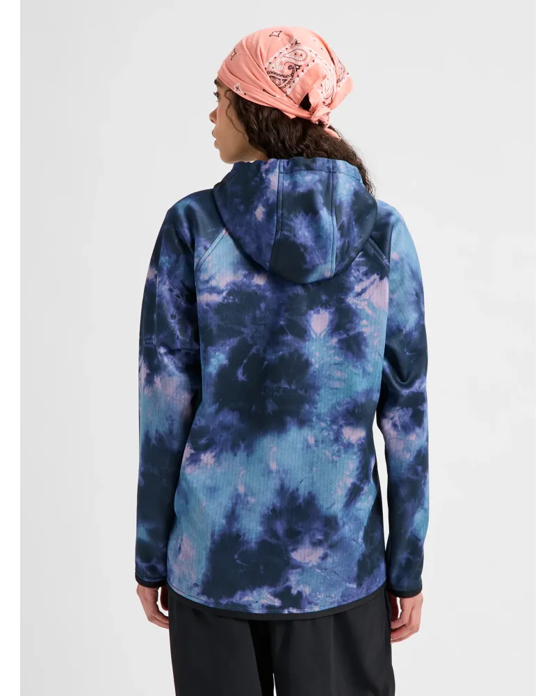 Hanorac BURTON - Women's - Crown Weatherproof Pullover Fleece - Crystal Dye