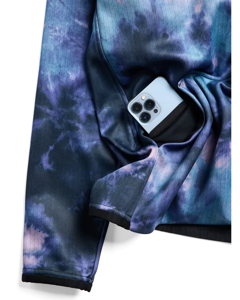 Hanorac BURTON - Women's - Crown Weatherproof Pullover Fleece - Crystal Dye