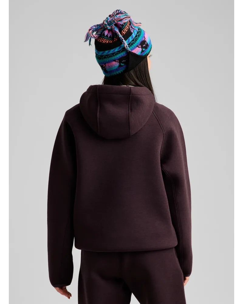 Hanorac BURTON - Women's - Space Cloud Pullover Hoodie - Bear Hug Brown Heather
