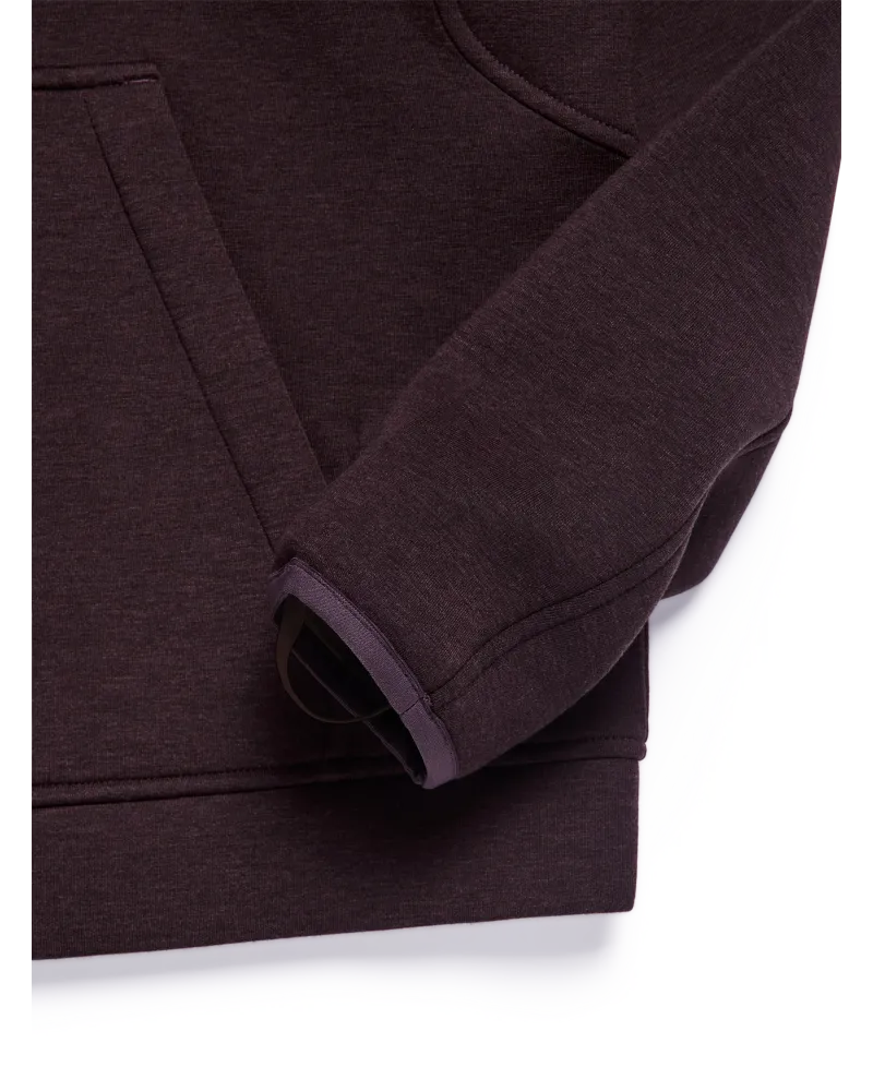 Hanorac BURTON - Women's - Space Cloud Pullover Hoodie - Bear Hug Brown Heather