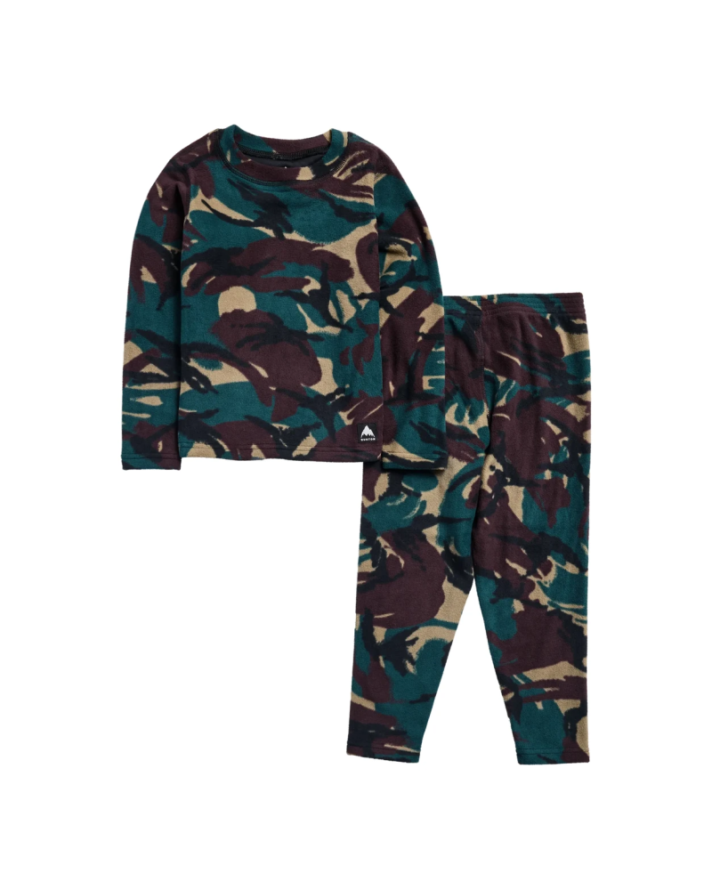 1st Layer BURTON - Toddlers' Fleece Base Layer Set CRUMPLE DYE [CLONE]