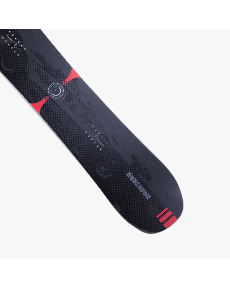 SET Placa Snowboard ENDEAVOR - Sentinal 2026 + Legaturi Snowboard BURTON - Men's - FREESTYLE Black W27