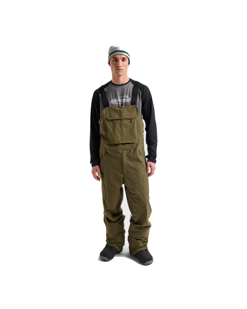 Salopeta Snowboard BURTON -Men's - Reserve 2L Stretch - Dried Moss