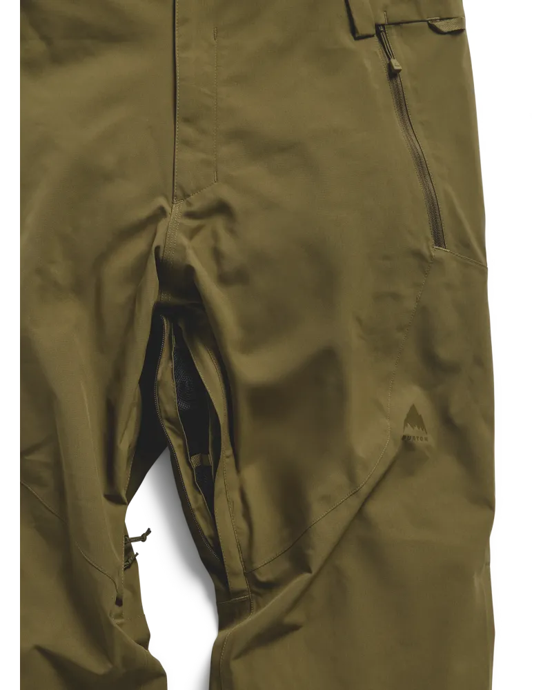 Salopeta Snowboard BURTON -Men's - Reserve 2L Stretch - Dried Moss