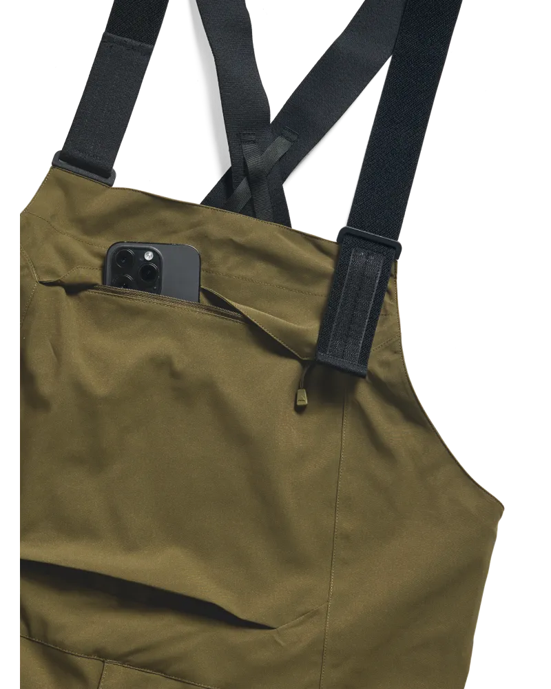 Salopeta Snowboard BURTON -Men's - Reserve 2L Stretch - Dried Moss