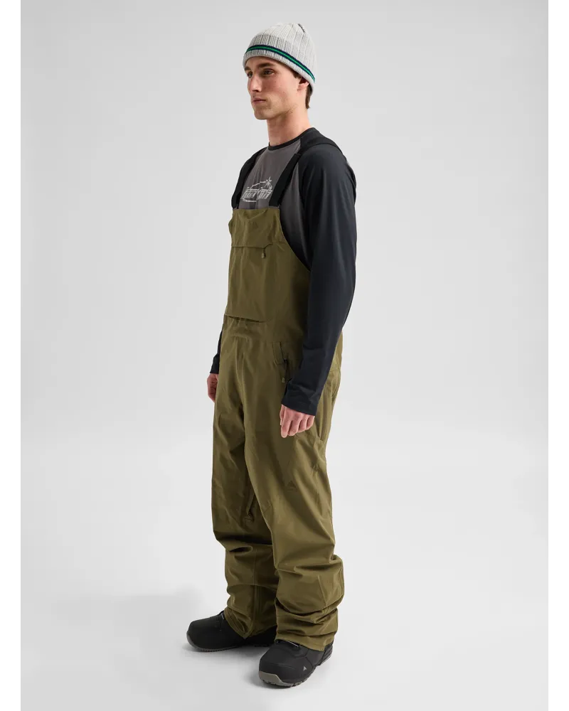Salopeta Snowboard BURTON -Men's - Reserve 2L Stretch - Dried Moss