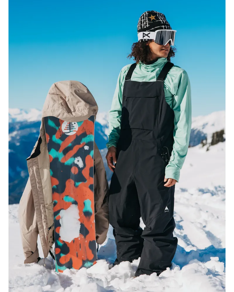 Salopeta Snowboard BURTON -Men's - Reserve 2L Stretch - True Black