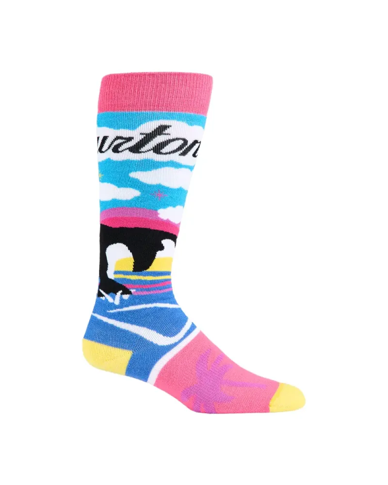 Sosete Snowboard BURTON - Women's - Partylap Sock BEACH SCENE