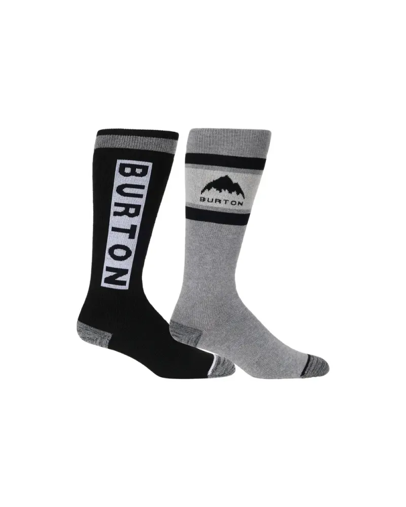 Sosete Snowboard BURTON - Women's - Weekend Midweight Socks (2 Pack) TRUE BLACK