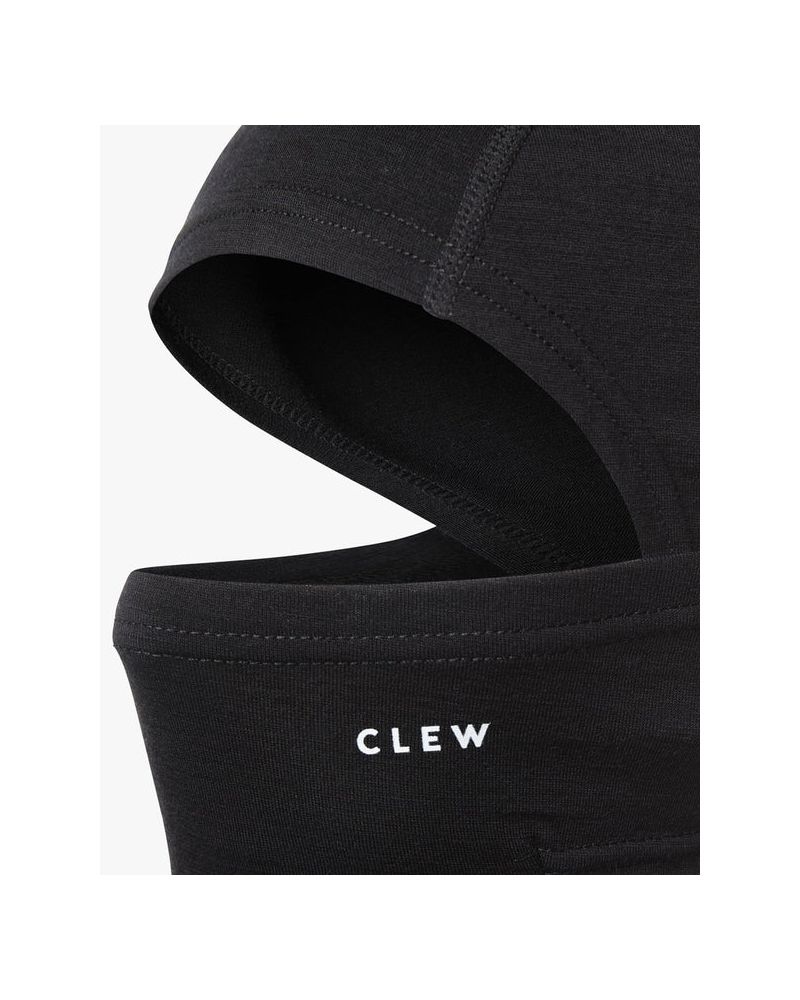 Balaclava Clew Merino Black