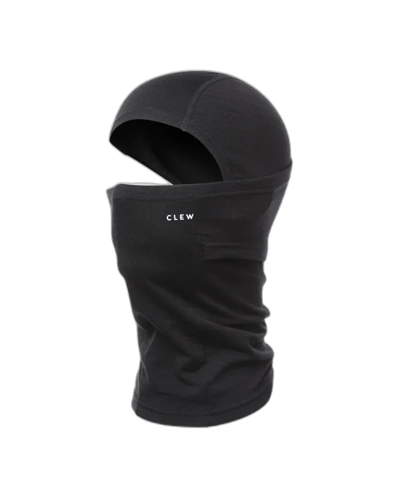 Balaclava Clew Merino Black