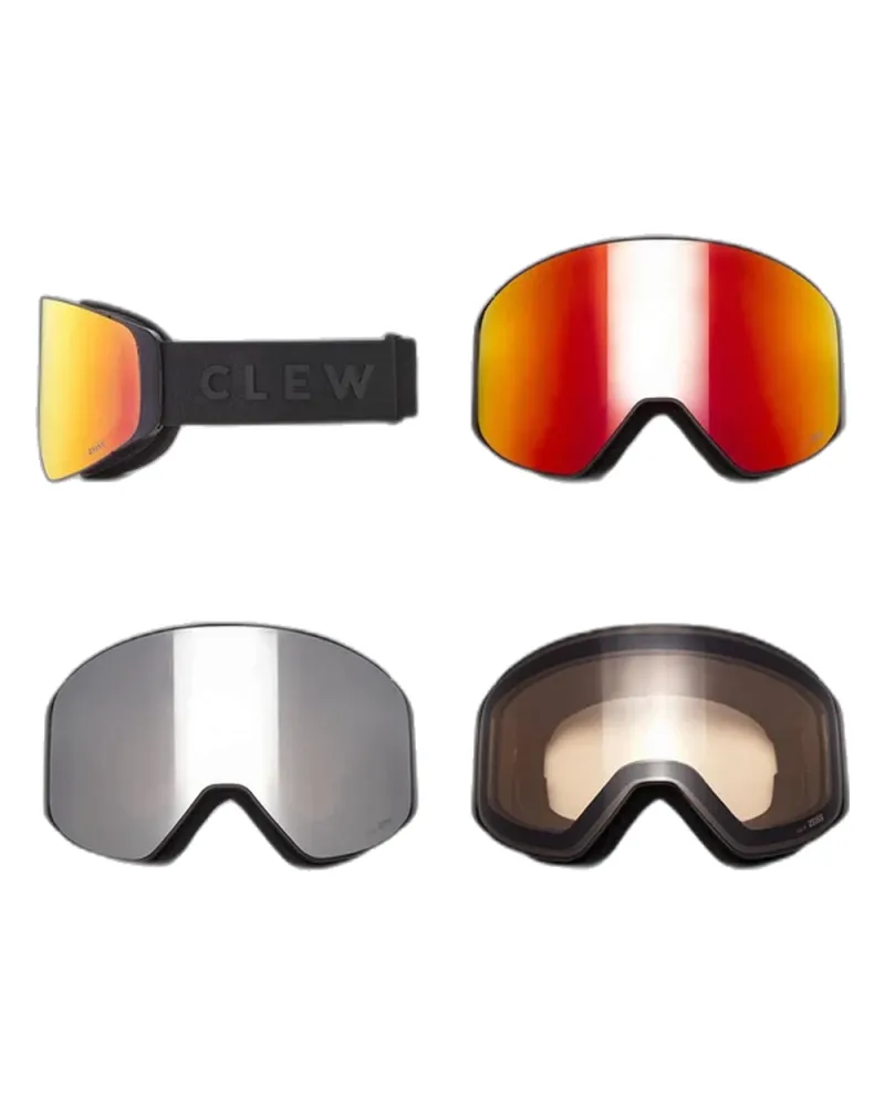 Ochelari Ski Snowboard CLEW Magnetic Black