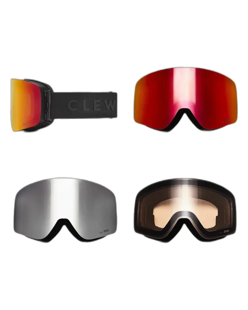 Ochelari Ski Snowboard CLEW Magnetic Slim Black