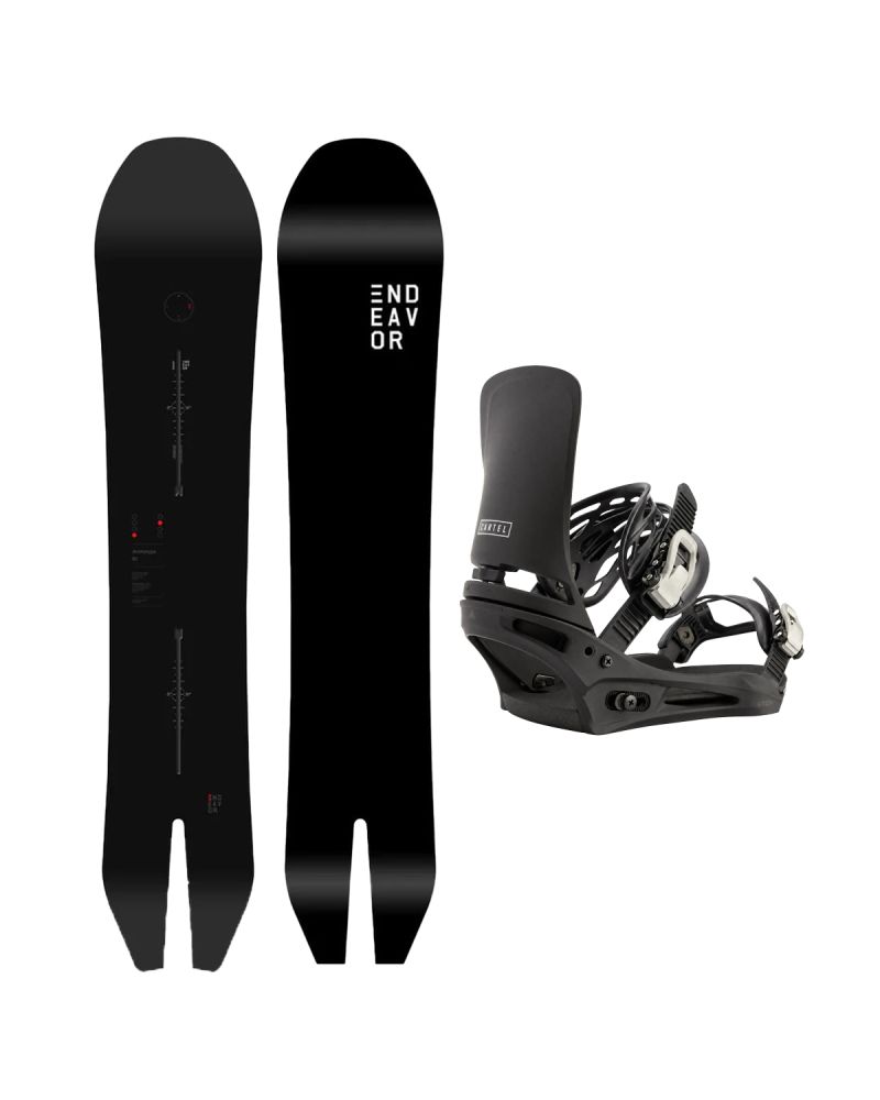 SET Placa Snowboard ENDEAVOR - ARCHETYPE Legacy 2026 164 + Legaturi Snowboard BURTON - Men's - CARTEL Black W27