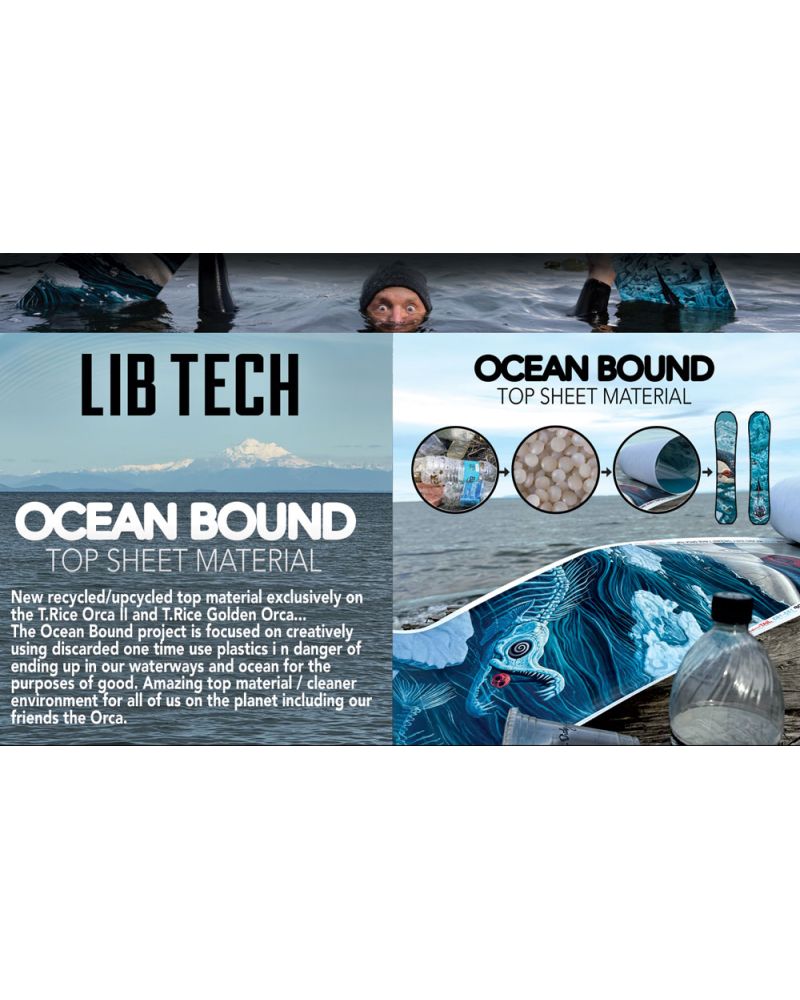 SET Placa Snowboard LIB TECH Golden Orca 2027 + Legaturi Snowboard UNION Unisex 2027 ATLAS PRO Black