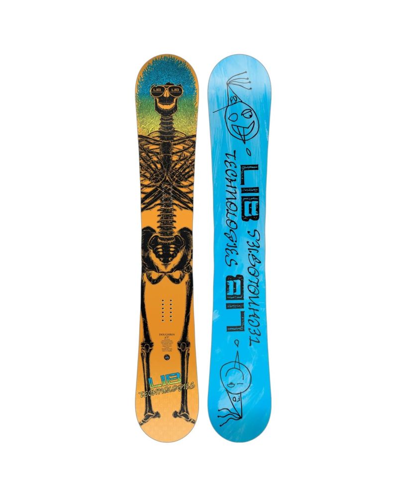 SET Placa Snowboard LIB TECH - DOUGHBOY 2027 - 185 + Legaturi Snowboard UNION Unisex 2027 FALCOR Black